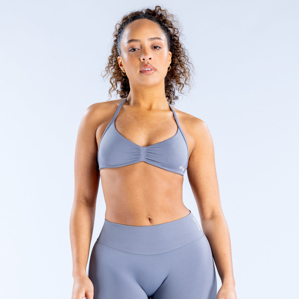 Impact Strappy Bra Graphite
