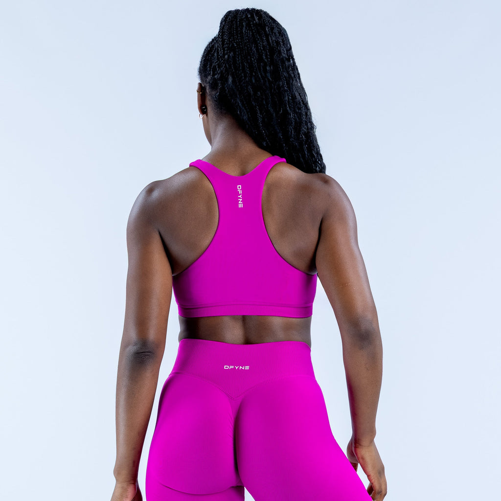 Dynamic Racer Bra Orchid