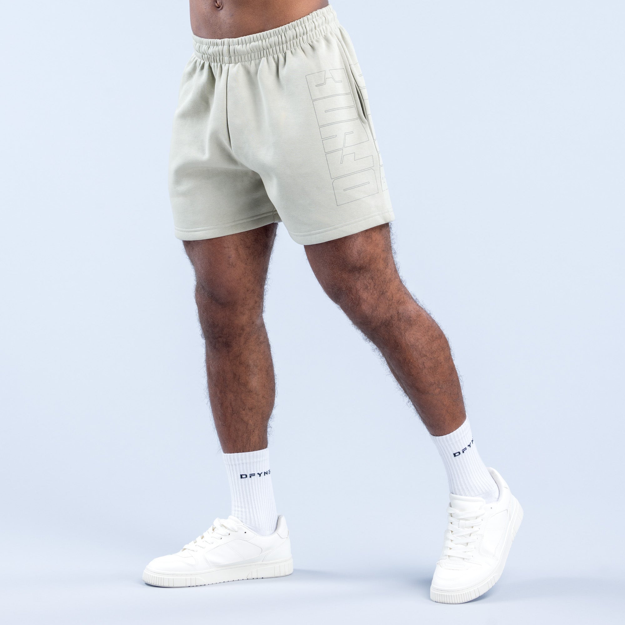 Recharge Graphic Shorts Stone
