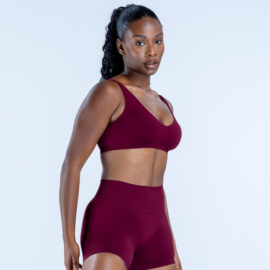 Impact Scoop Back Bra Winter Berry
