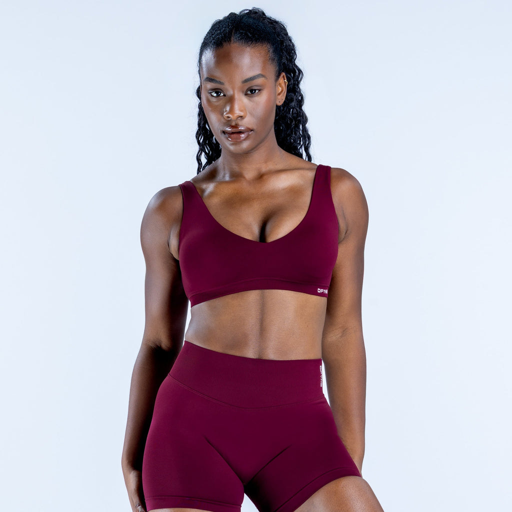 Impact Scoop Back Bra Winter Berry