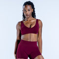 Impact Scoop Back Bra Winter Berry