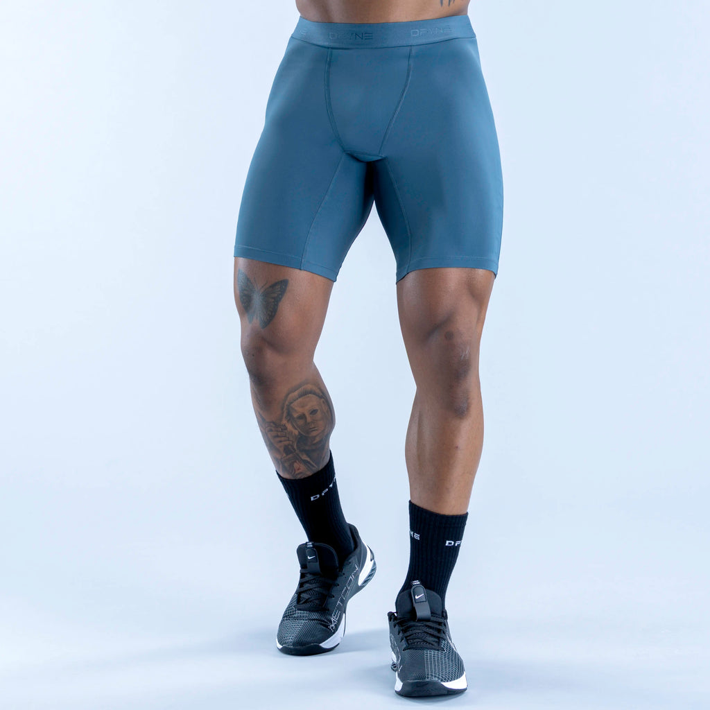 Unbound Baselayer Shorts Slate Grey