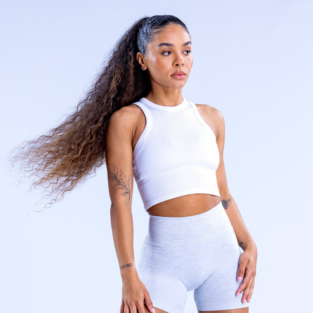 Revive Racer Top Optic White