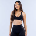Anisia Backless Halter Bra - Midnight Black ;)