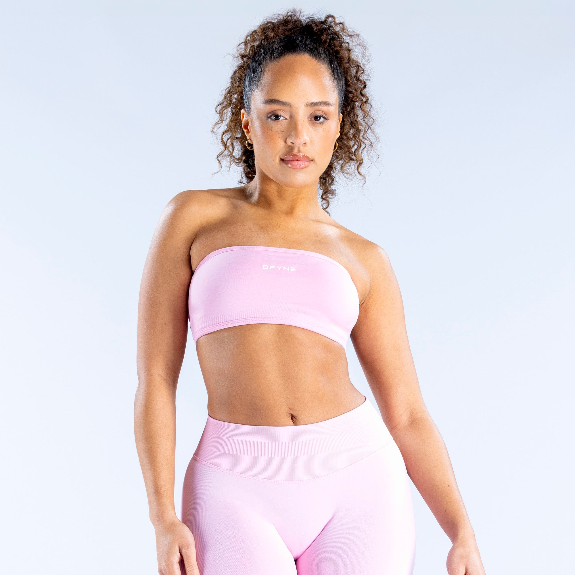 Impact Backless Bandeau Light Rose Pink
