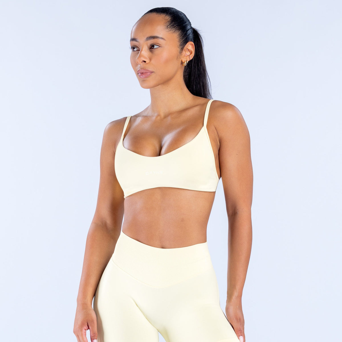 Impact Scoop Neck Bra Butter