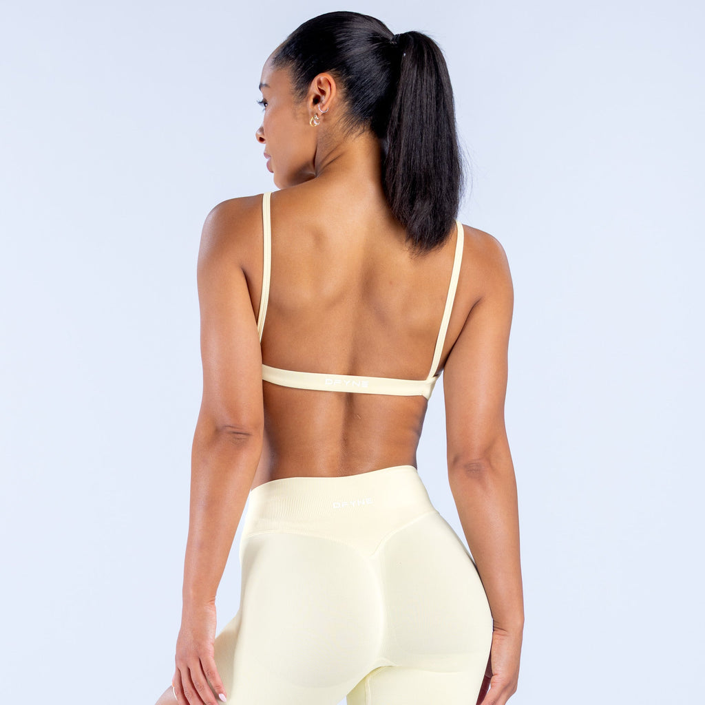 Impact Scoop Neck Bra Butter