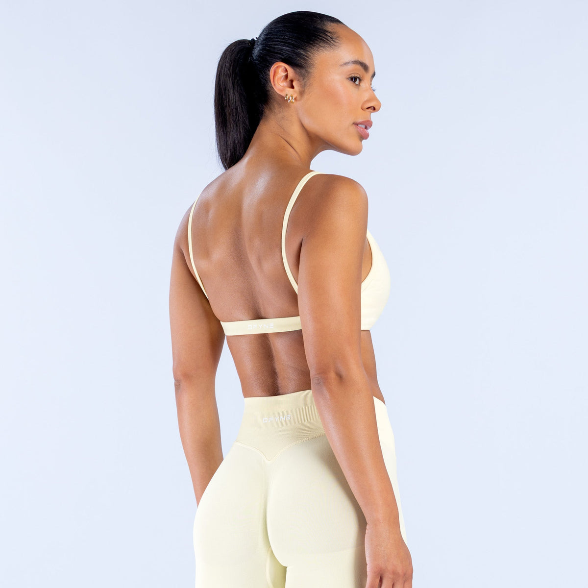 Impact Scoop Neck Bra Butter