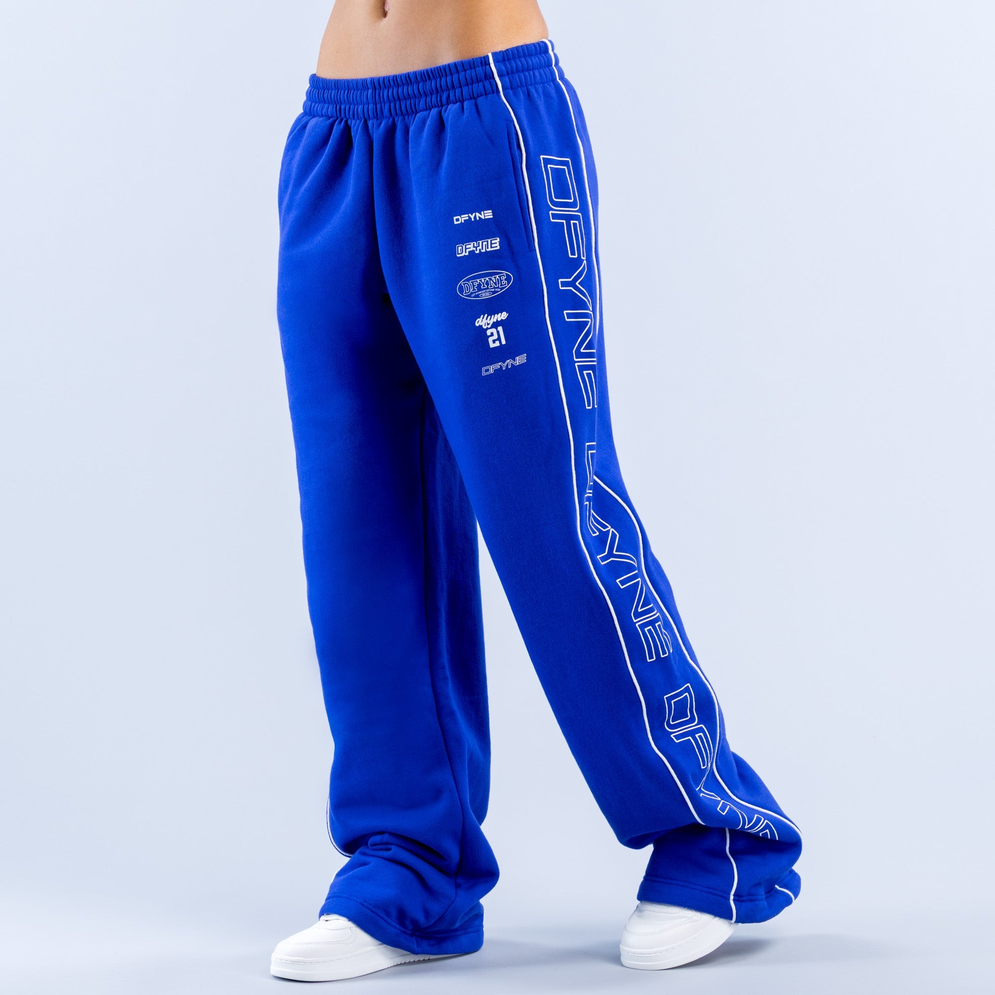 5th Birthday Wide Leg Joggers Royal Blue
