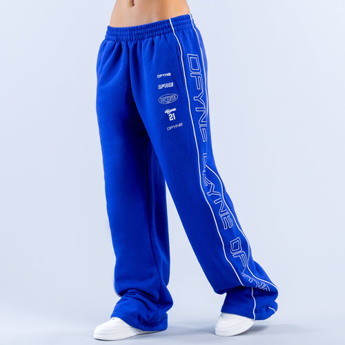 5th Birthday Wide Leg Joggers Royal Blue