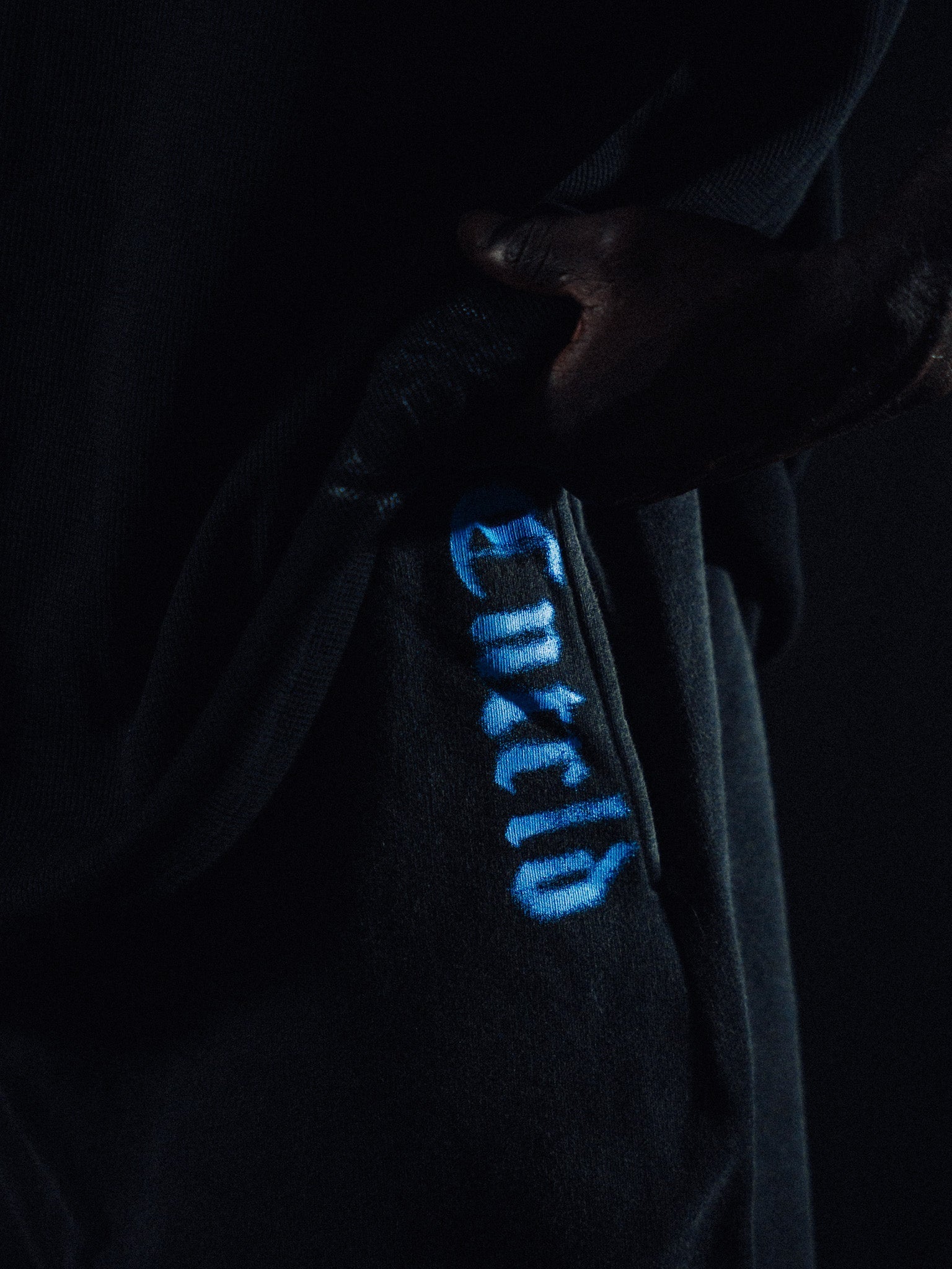 Wide Leg Sweats Butterfly Blue