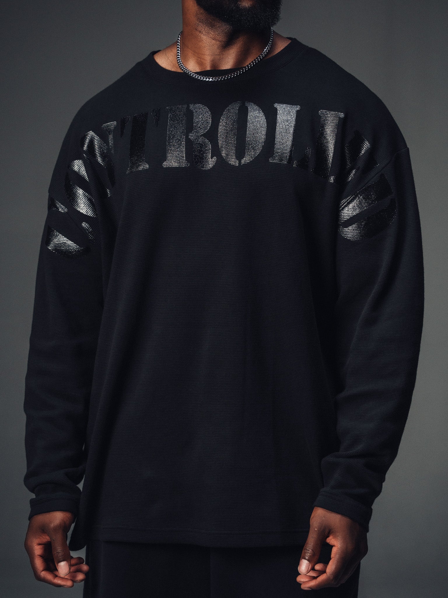 Long Sleeve Pump Cover Blackout