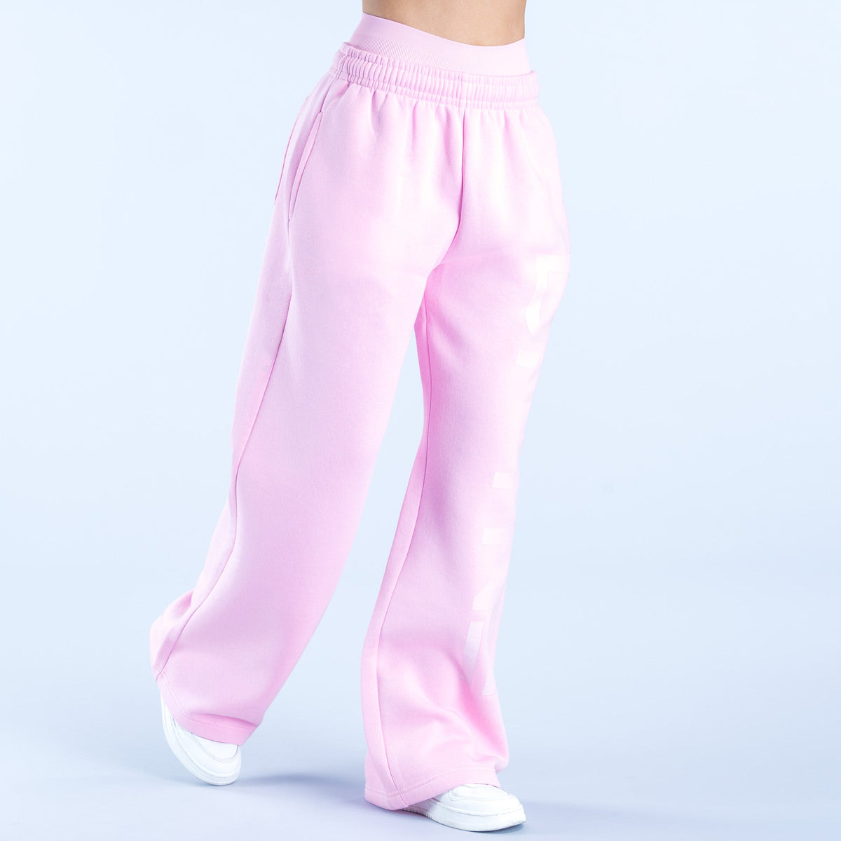 Signature Wide Leg Jogger Light Rose Pink