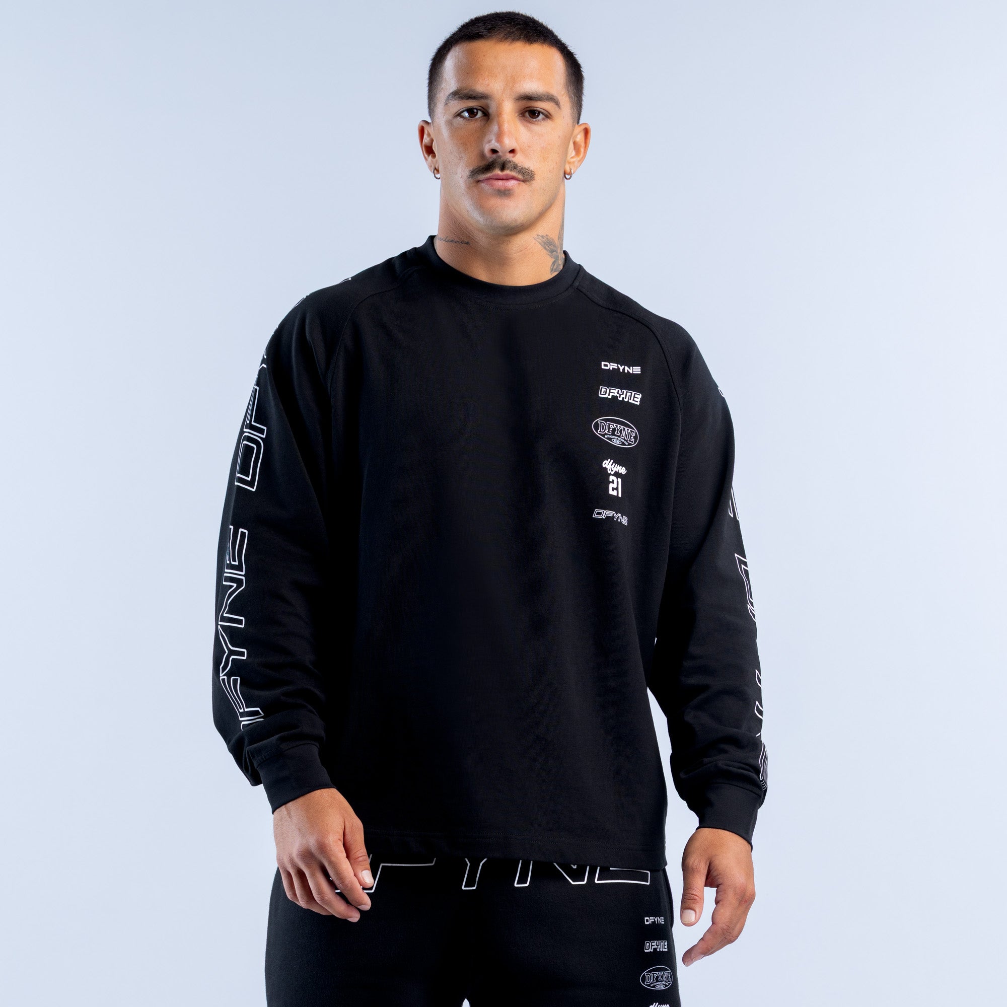 5th Birthday Long Sleeve Top - Asphalt