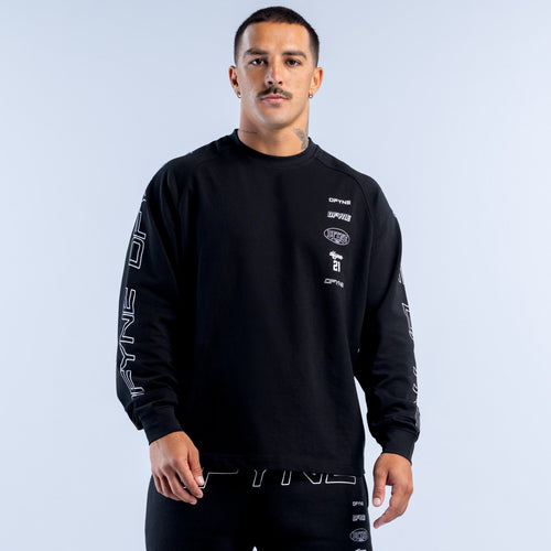 5th Birthday Long Sleeve Top - Asphalt