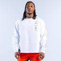 5th Birthday Long Sleeve Top Optic White