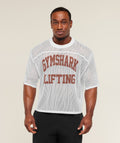 Mesh Oversized T-Shirt - White