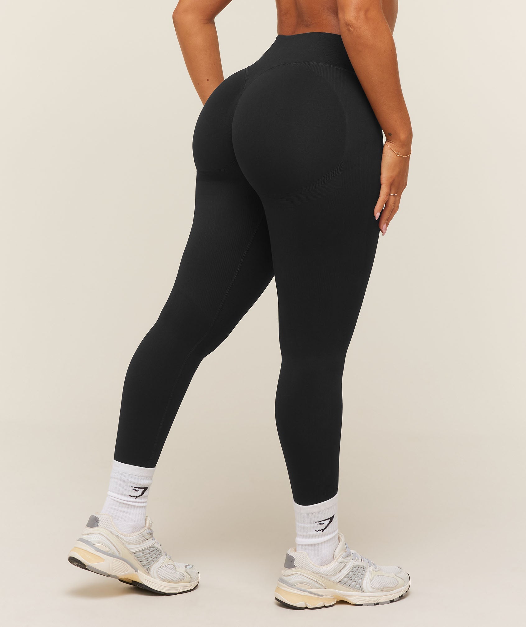 Lift Seamless 2.0 Mid-Rise Leggings - Black