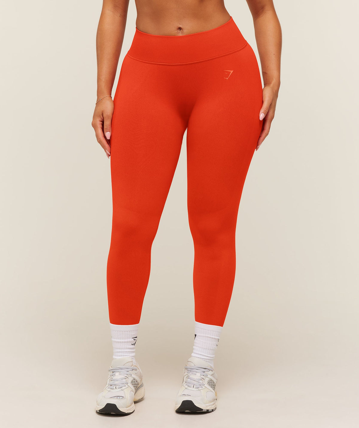 Lift Seamless 2.0 Mid-Rise Leggings - Bold Orange