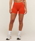 Lift Seamless 2.0 Mid-Rise Shorts - Bold Orange