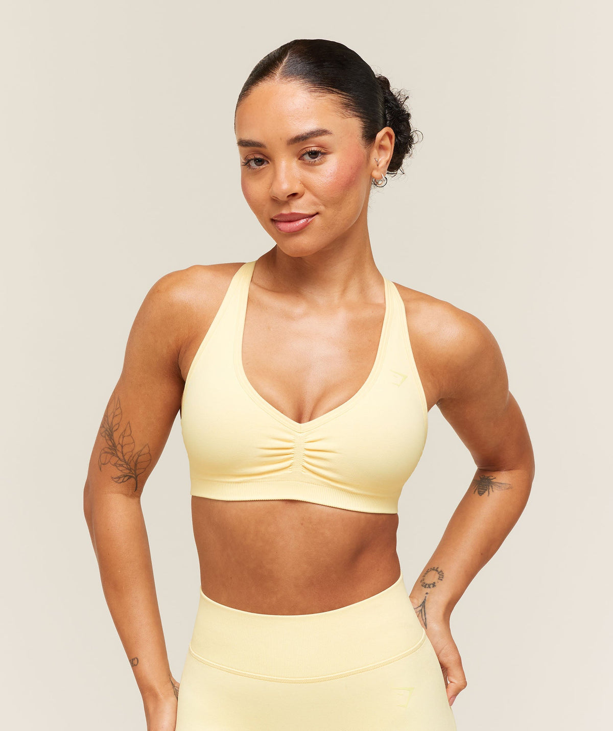 Lift Seamless Sports Bra - Butter Yellow