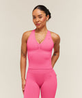 Lift Seamless Tank with Shelf - Physical Pink