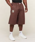 Longline Pumper Shorts - Espresso Brown ;)