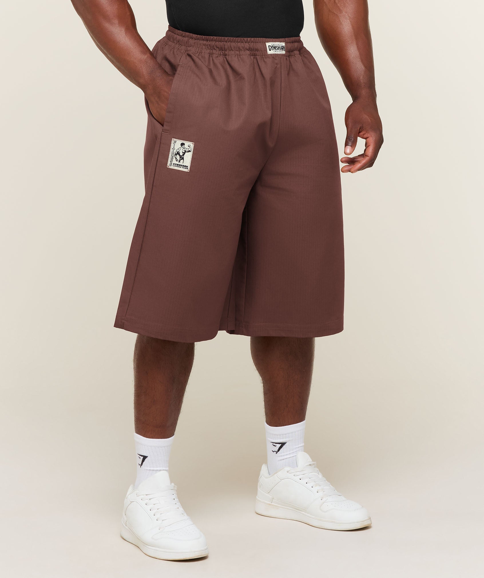 Longline Pumper Shorts - Espresso Brown ;)