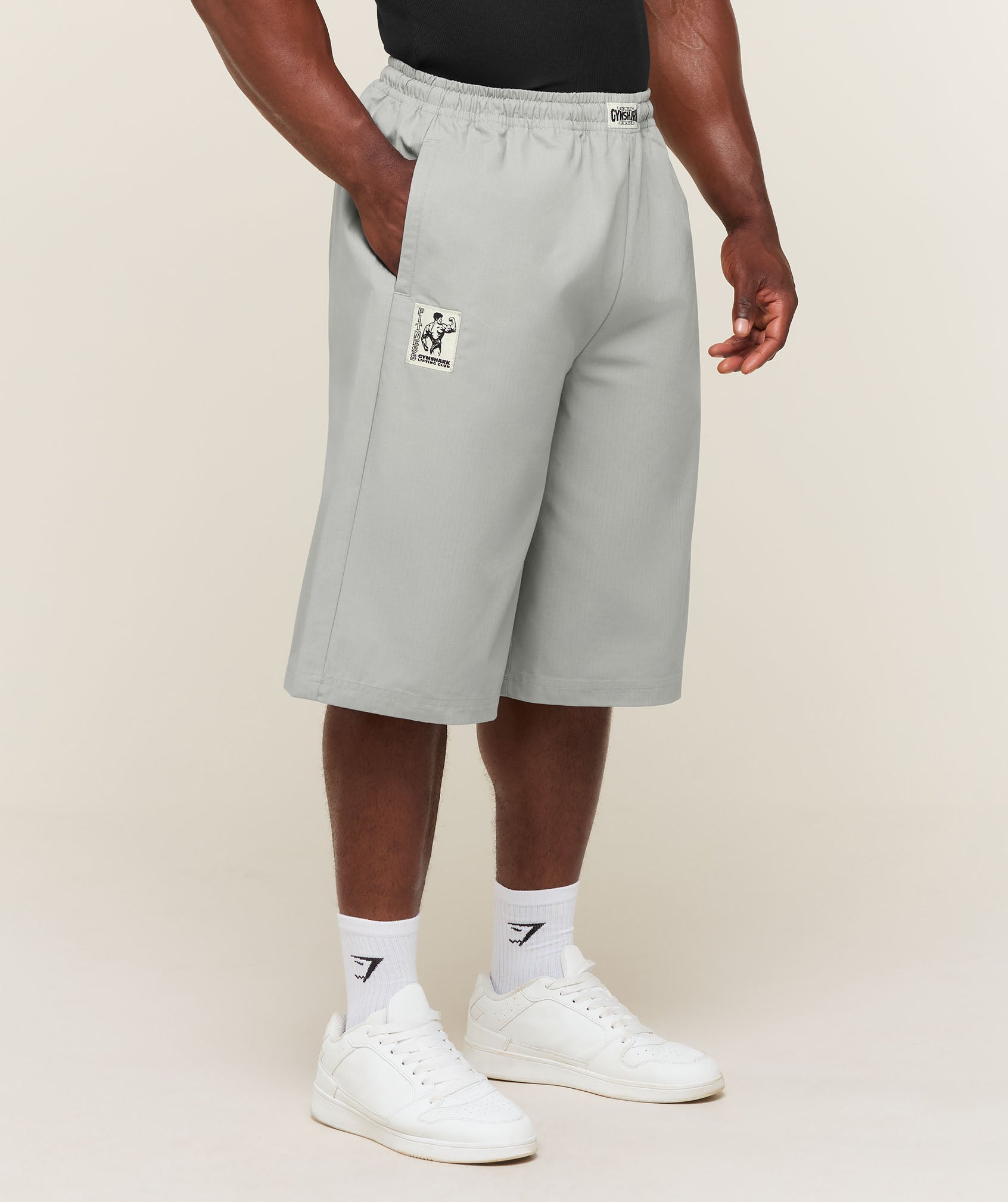 Longline Pumper Shorts - Smokey Grey ;)