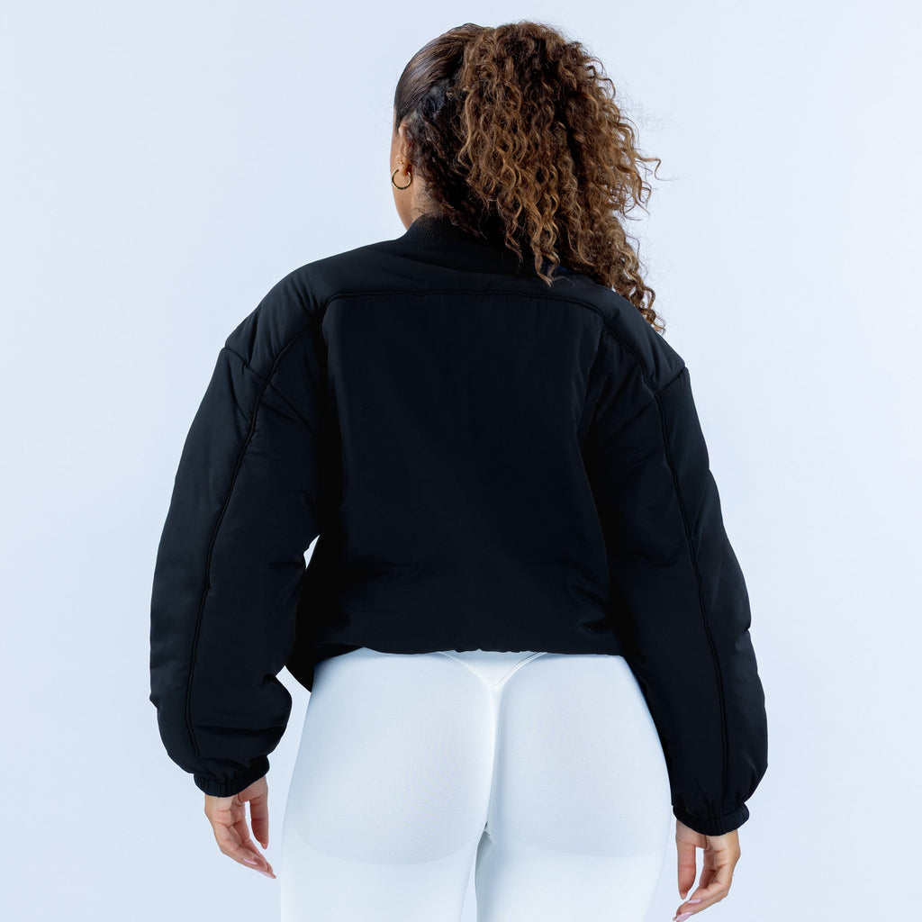 Revive Reversible Bomber Jacket Midnight Black / Graphite