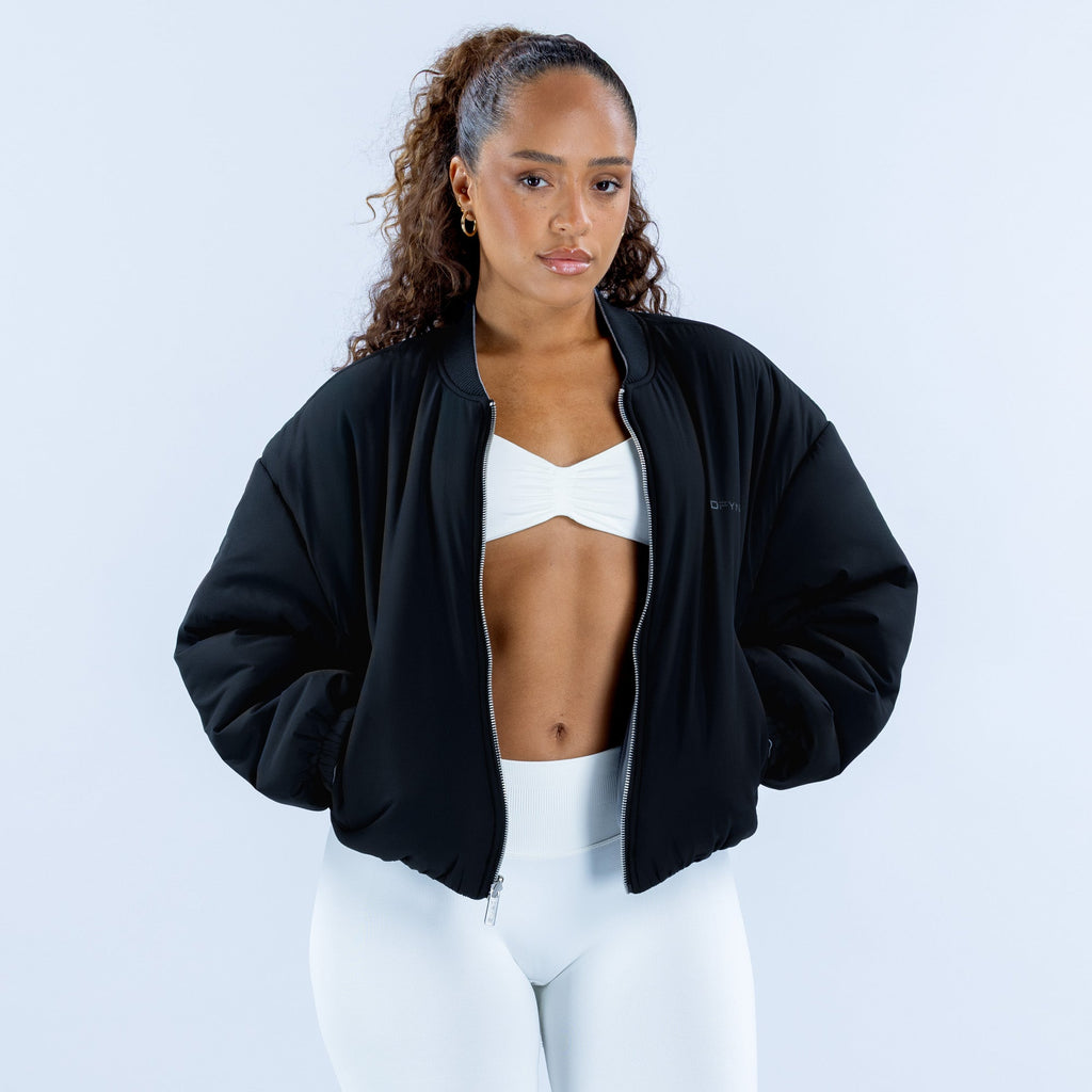 Revive Reversible Bomber Jacket Midnight Black / Graphite