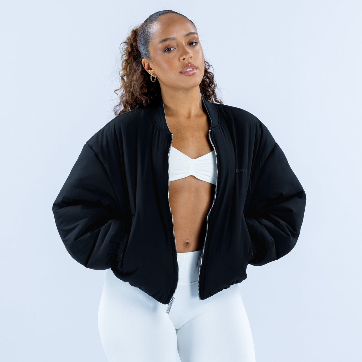 Revive Reversible Bomber Jacket Midnight Black / Graphite