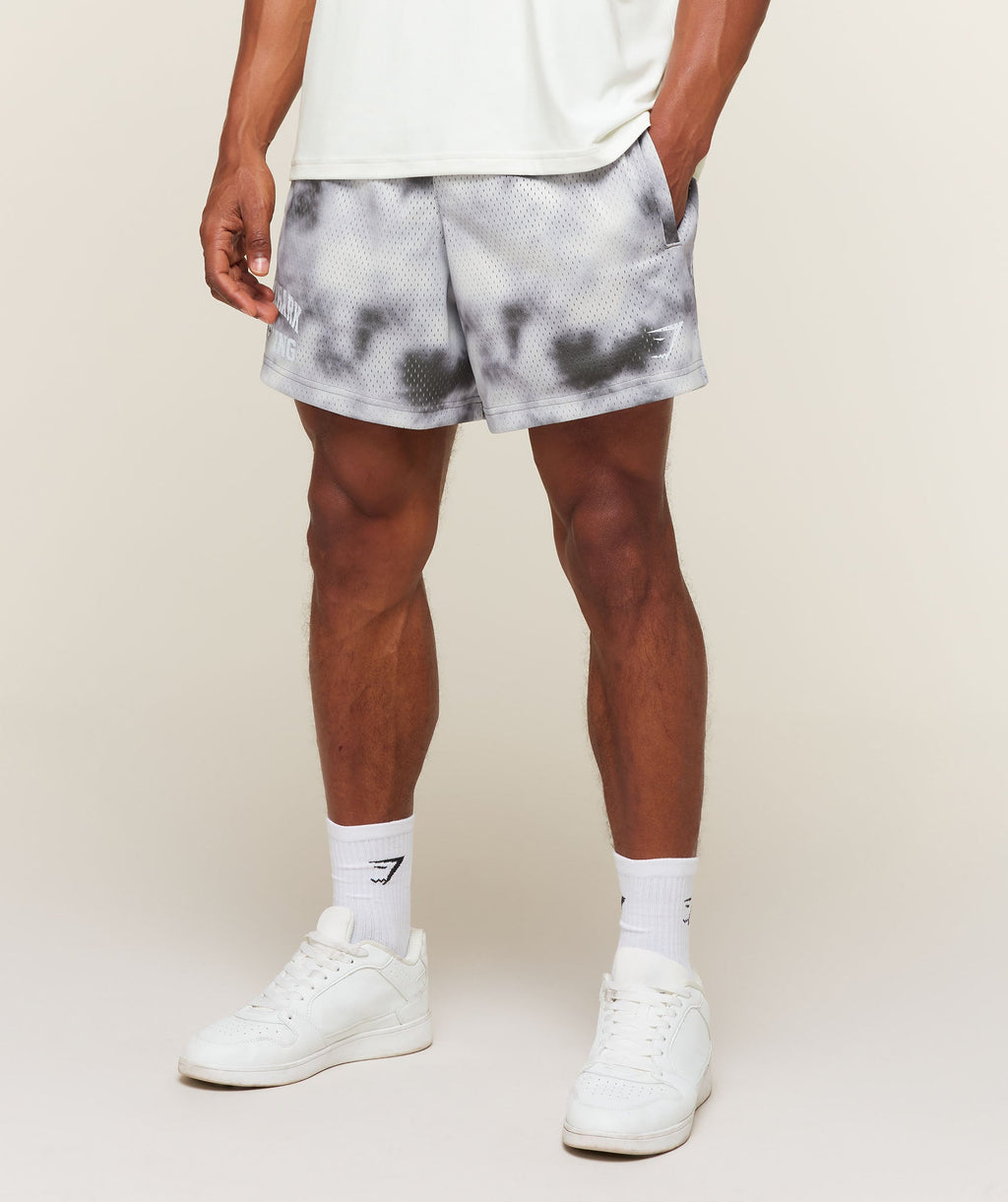 Lifting Mesh 5" Shorts - Mist Grey