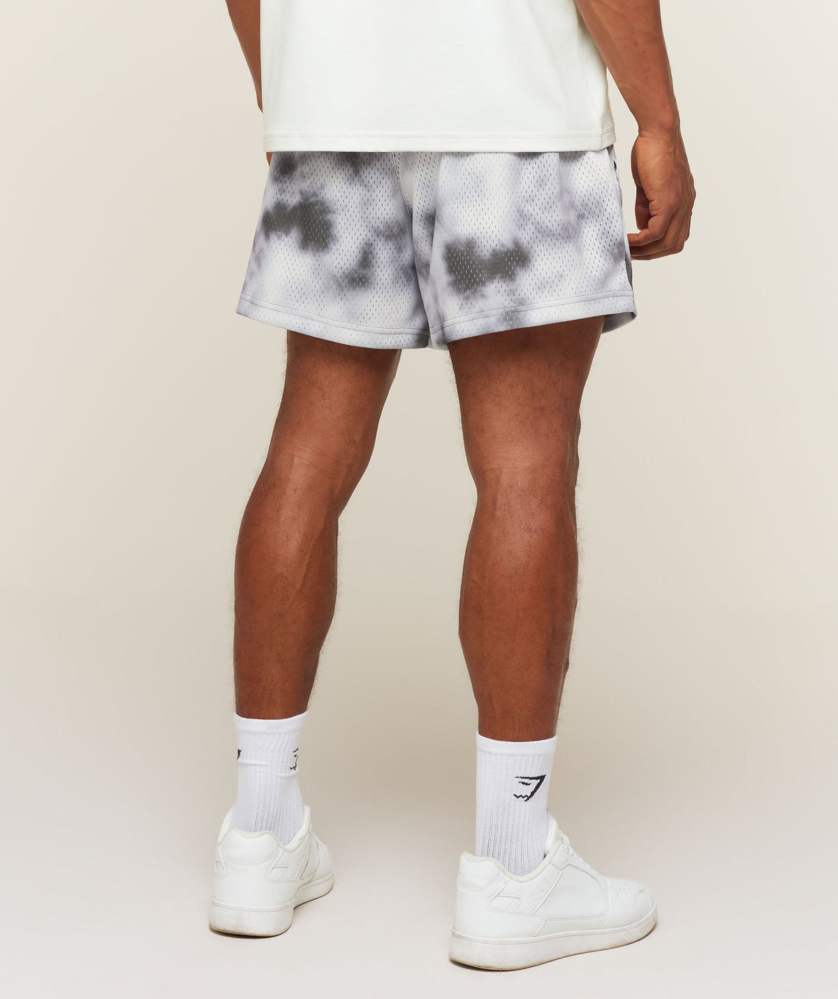 Lifting Mesh 5" Shorts - Mist Grey