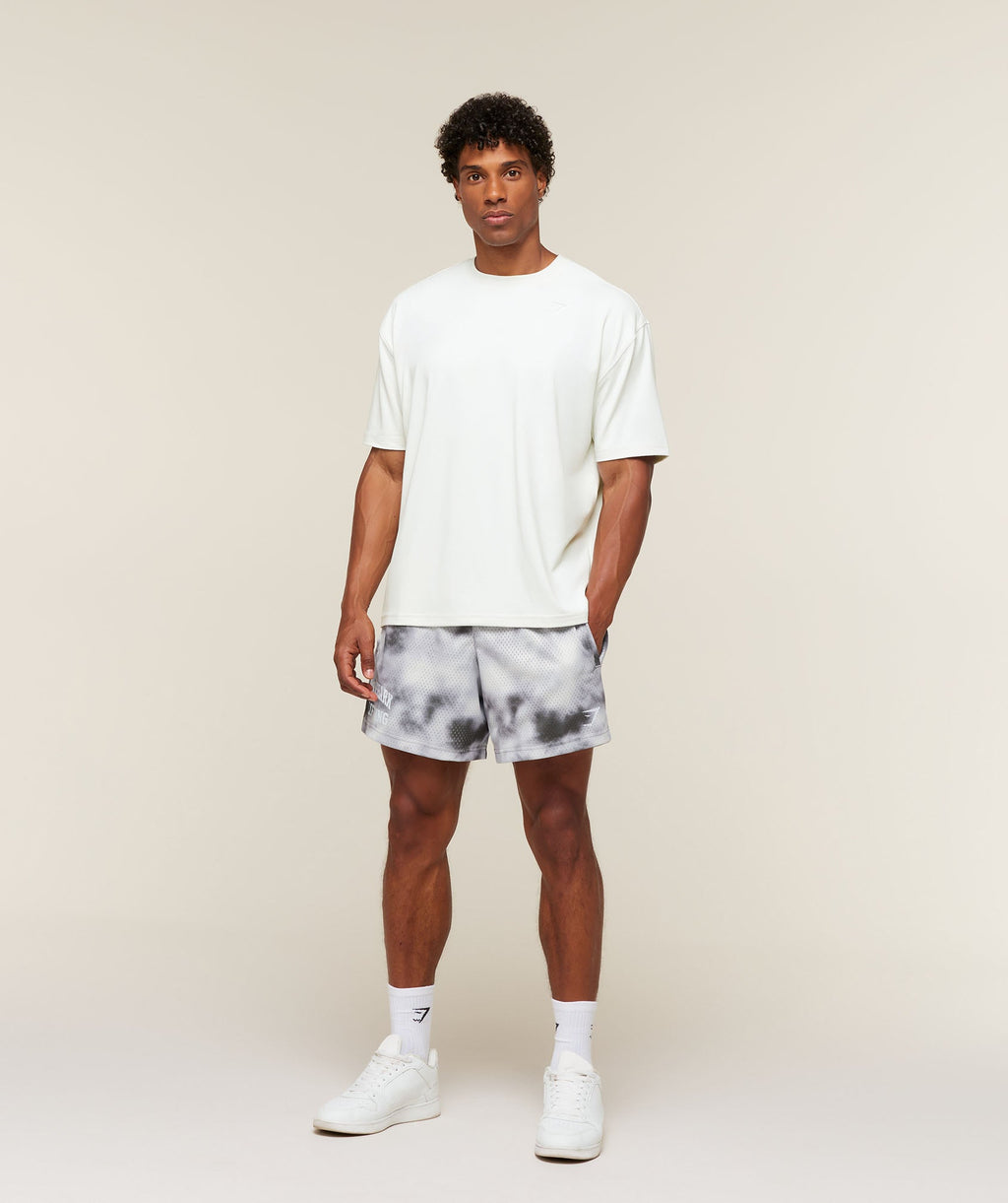 Lifting Mesh 5" Shorts - Mist Grey