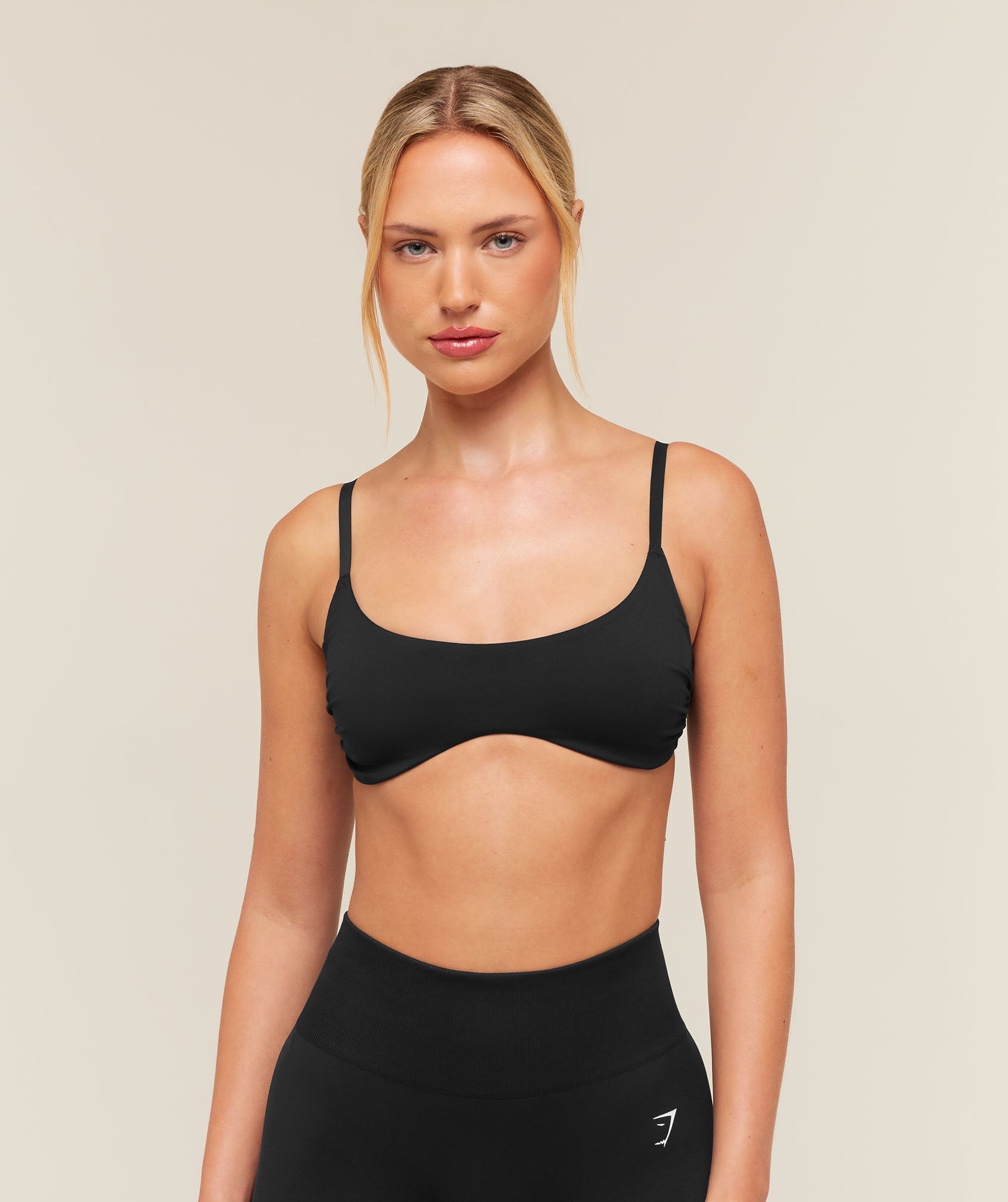 Flutter Micro Sports Bra - Black