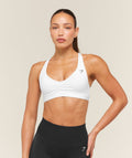 Ruched Sports Bra 2.0 - White