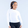 Origin Fitted Long Sleeve Top Optic White