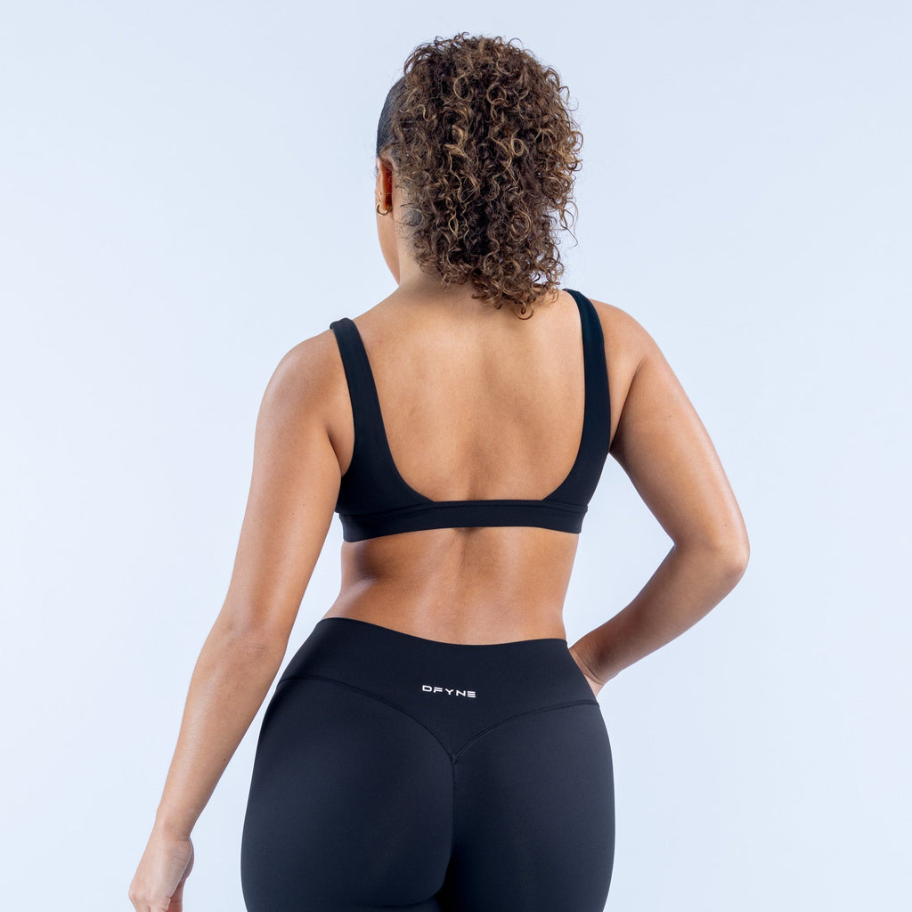 Origin Minimal Sports Bra Midnight Black