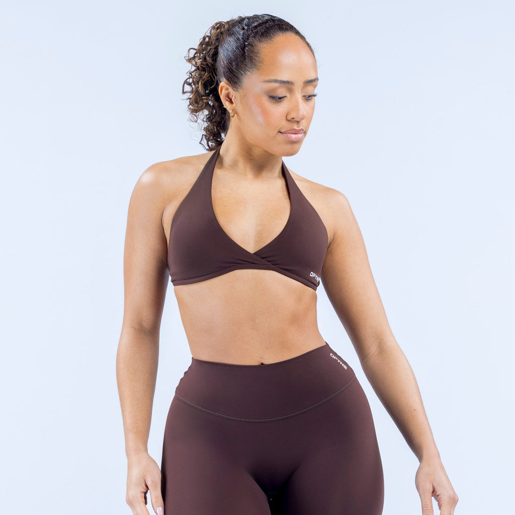 Origin Halter Bra Espresso