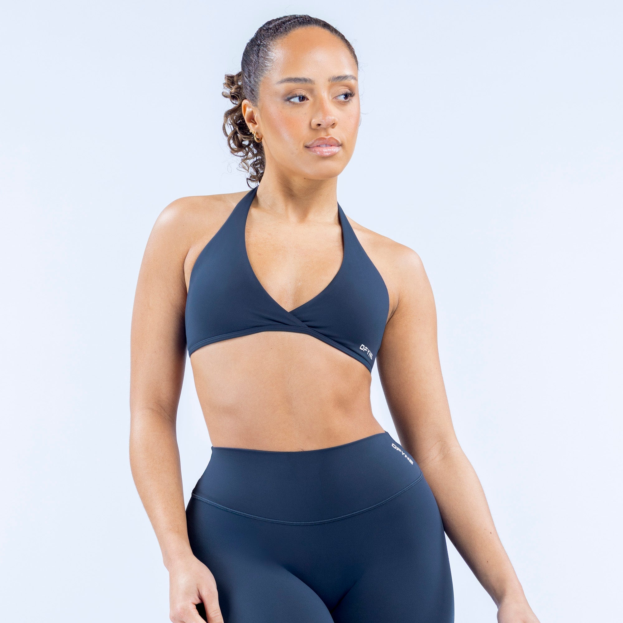 Origin Halter Bra Navy