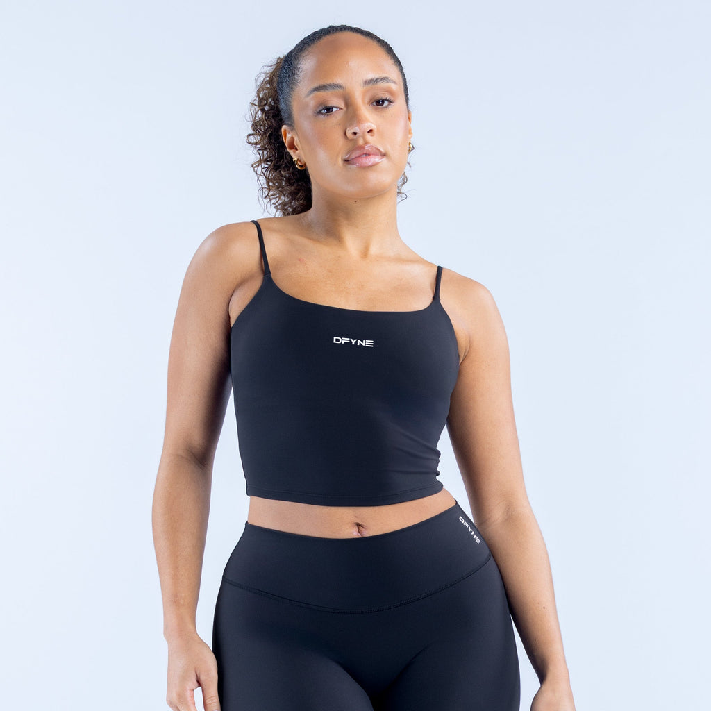 Origin Strappy Top Midnight Black