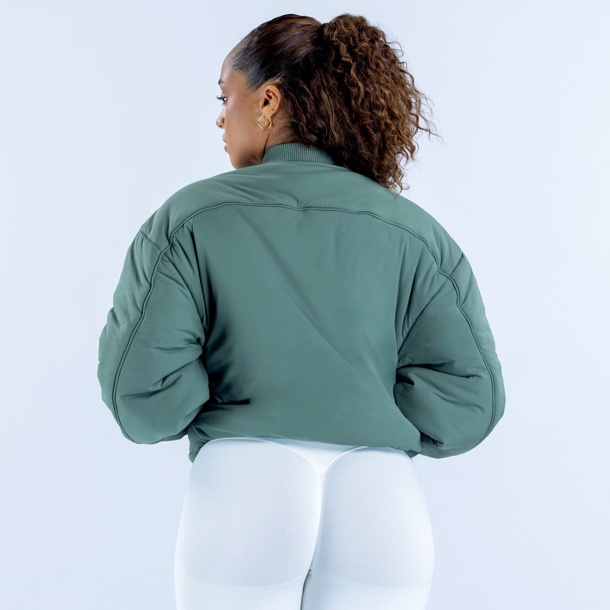 Revive Reversible Bomber Jacket Pistachio / Lunar Rock