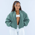 Revive Reversible Bomber Jacket Pistachio / Lunar Rock