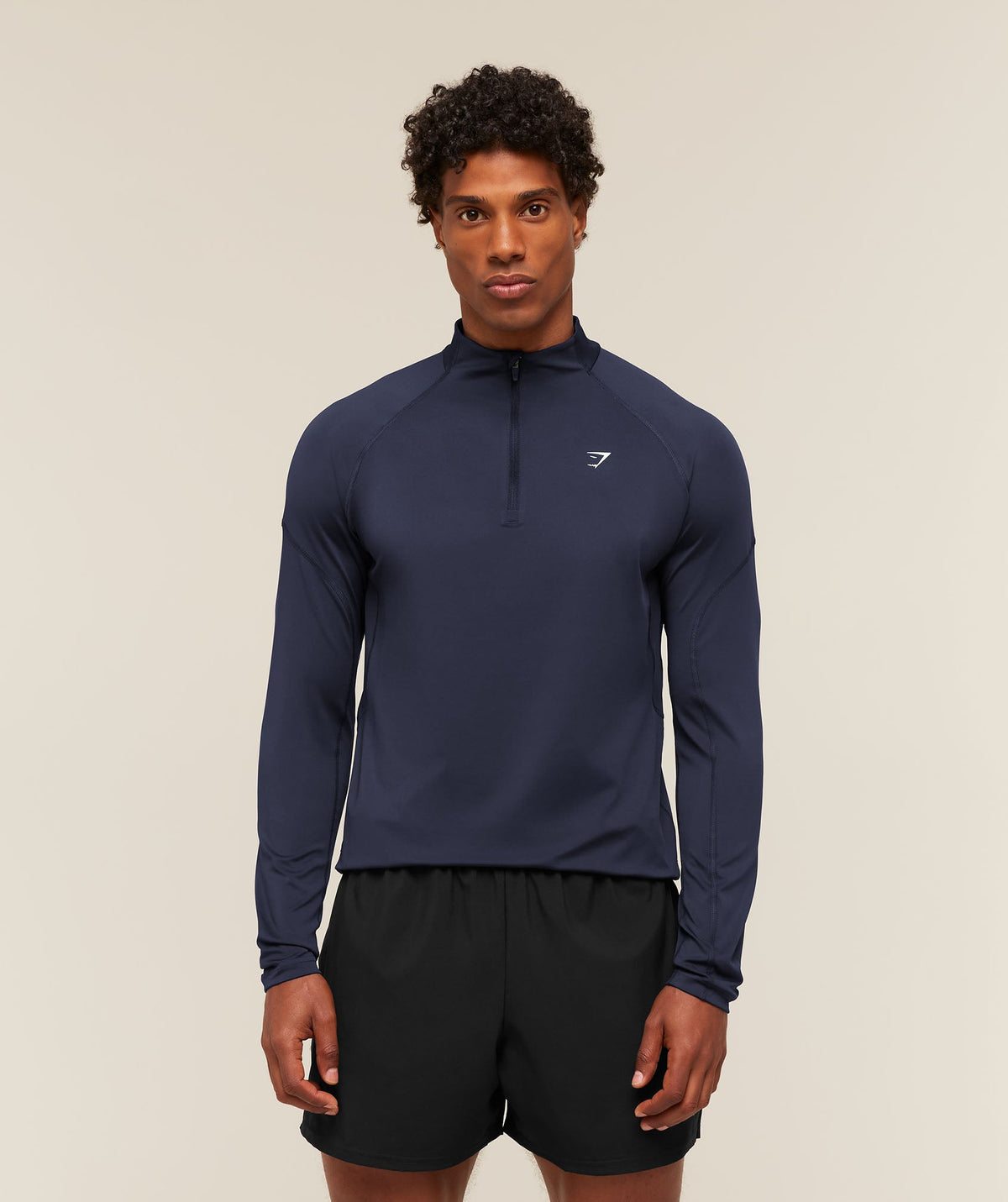 Performance 1/4 Zip - Heavy Blue