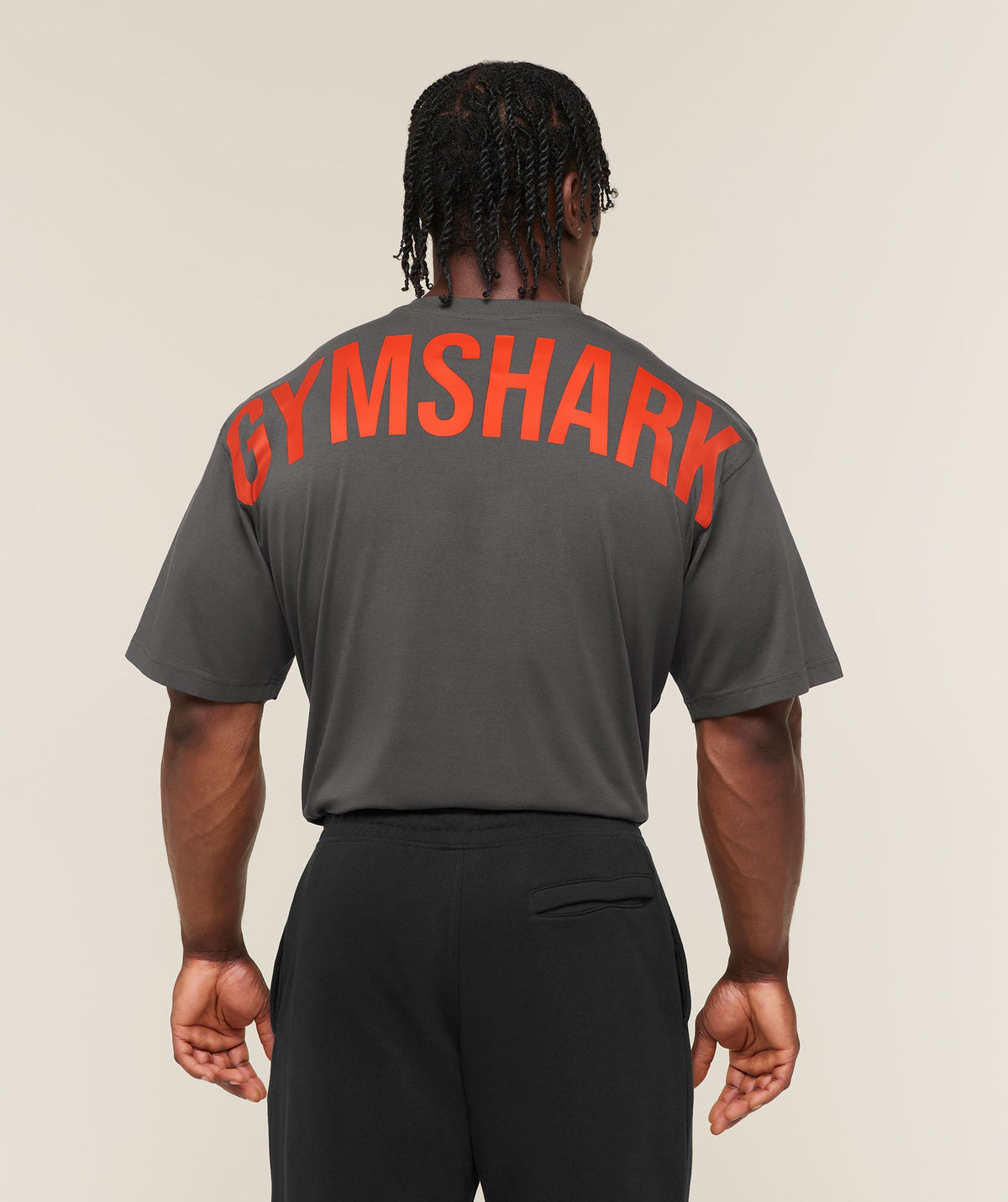 Power T-Shirt - Onyx Grey/Bold Orange
