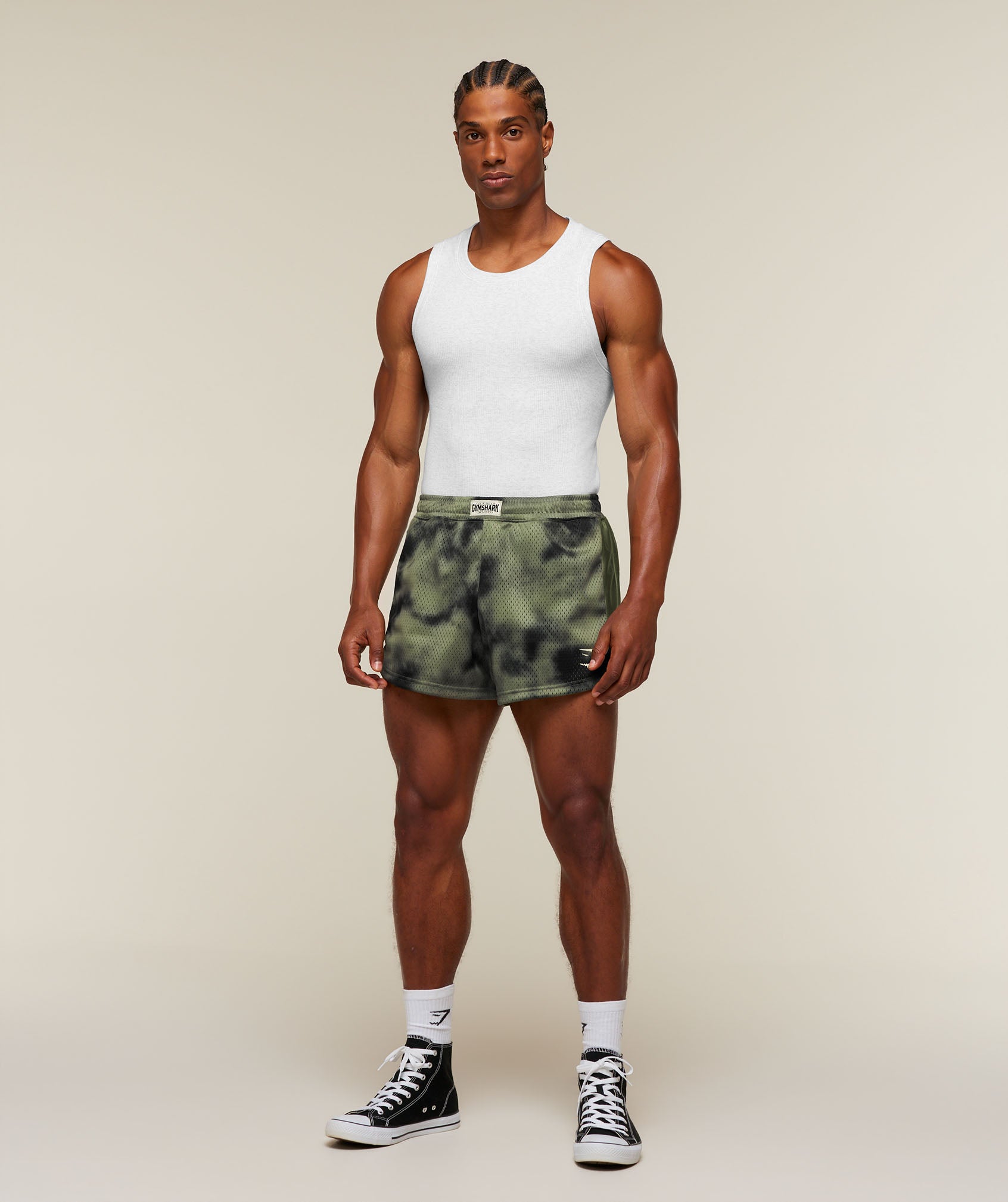 Lifting Icons 3 Shorts - Grounded Green