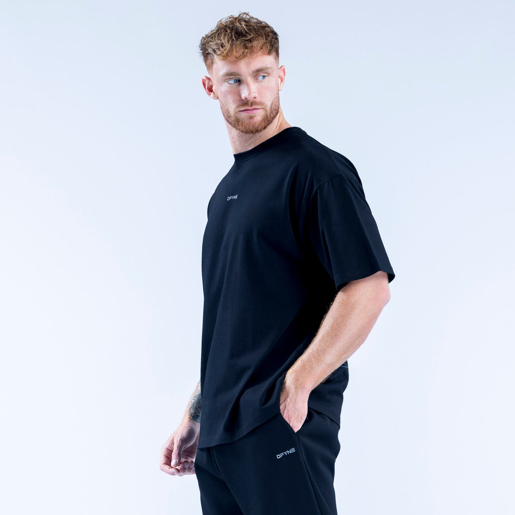 Recharge Graphic T-Shirt Midnight Black