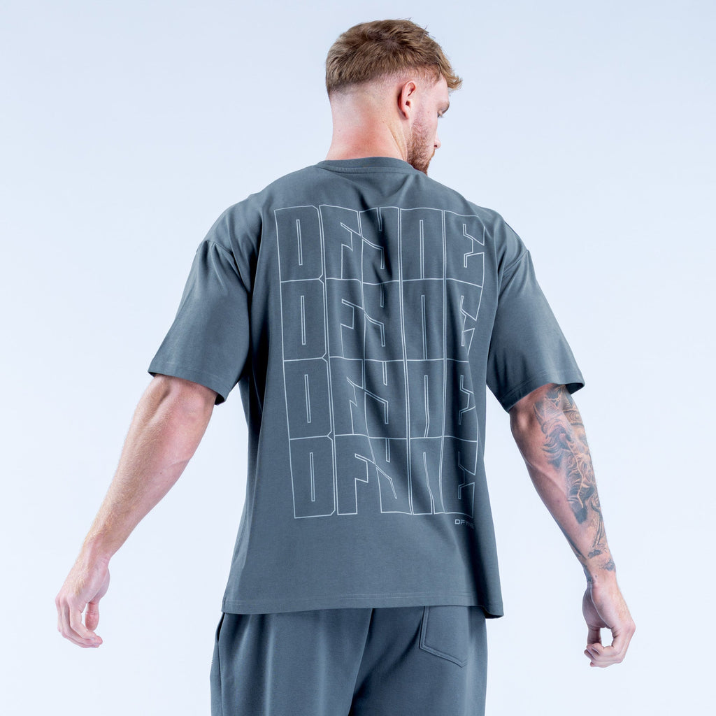 Recharge Graphic T-Shirt Slate Grey